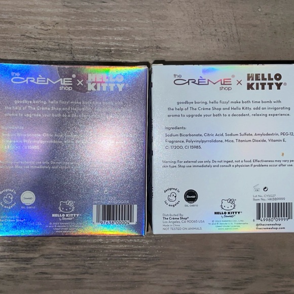 ๐๐ THE CRรME SHOPP X HELLO KITTY BATH BOMB SET ๐๐ - Picture 4 of 4